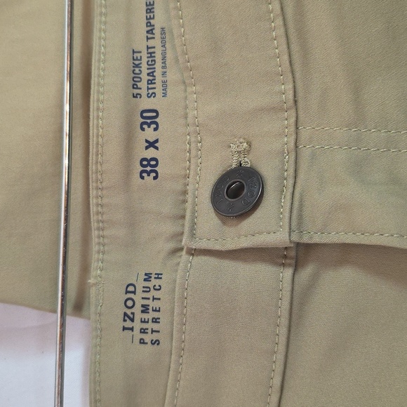 NWT Men's IZOD Trousers, Stretchy, 38/30 - Picture 4 of 8